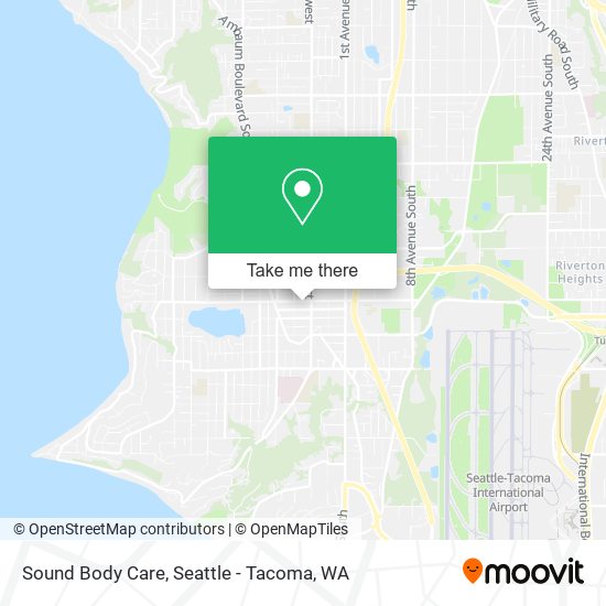 Sound Body Care map