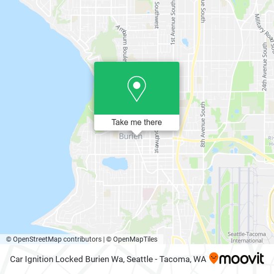 Car Ignition Locked Burien Wa map