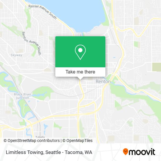 Limitless Towing map