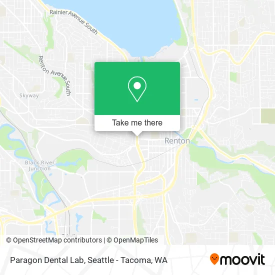 Mapa de Paragon Dental Lab
