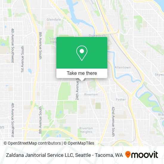 Zaldana Janitorial Service LLC map