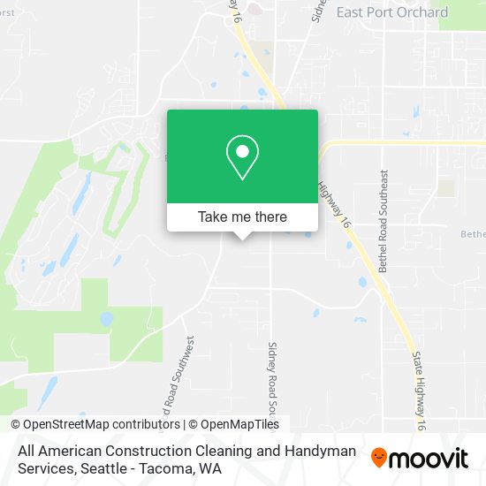 Mapa de All American Construction Cleaning and Handyman Services