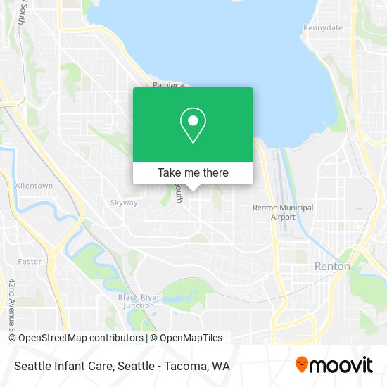 Seattle Infant Care map