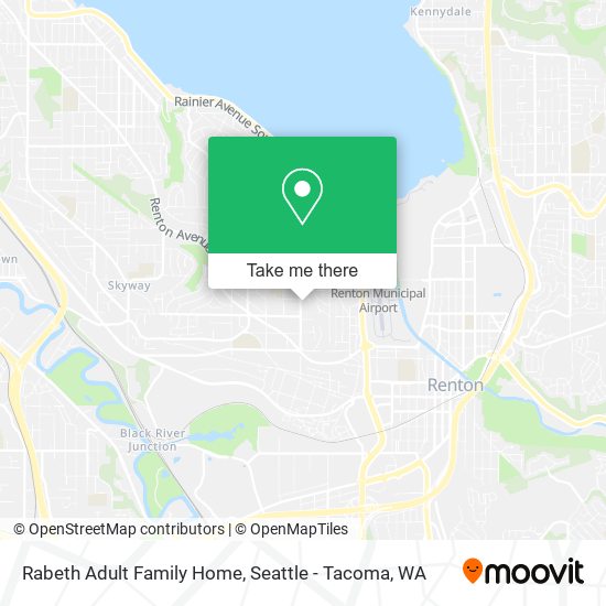 Rabeth Adult Family Home map