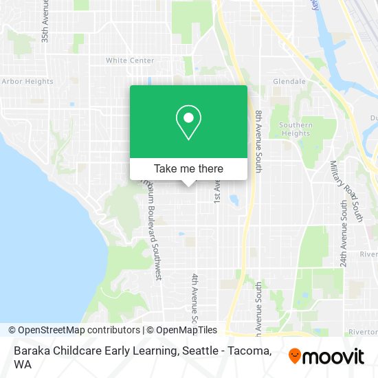 Baraka Childcare Early Learning map