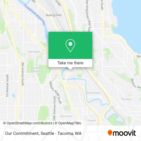 Our Commitment map