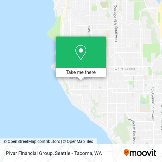 Pivar Financial Group map