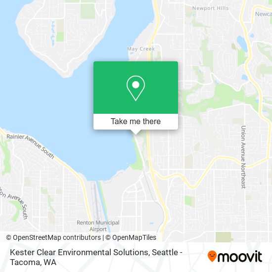 Kester Clear Environmental Solutions map