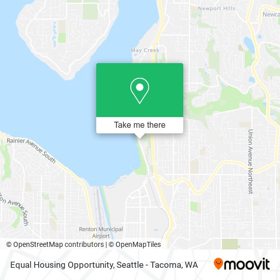 Equal Housing Opportunity map