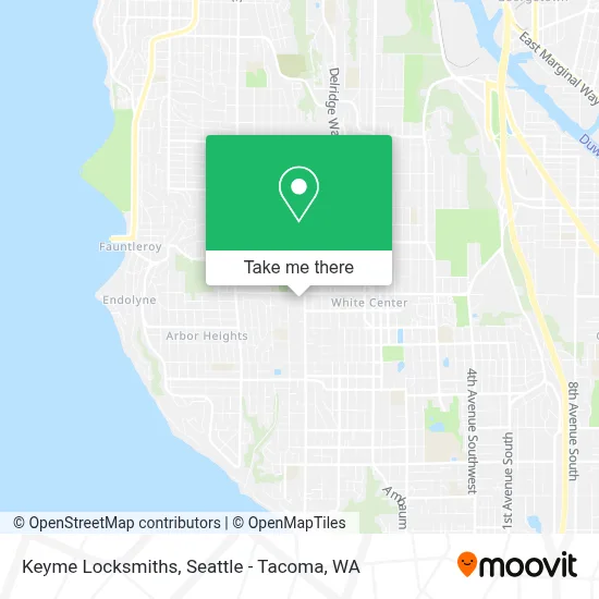 Keyme Locksmiths map