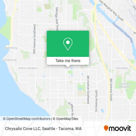 Chrysalis Cove LLC map