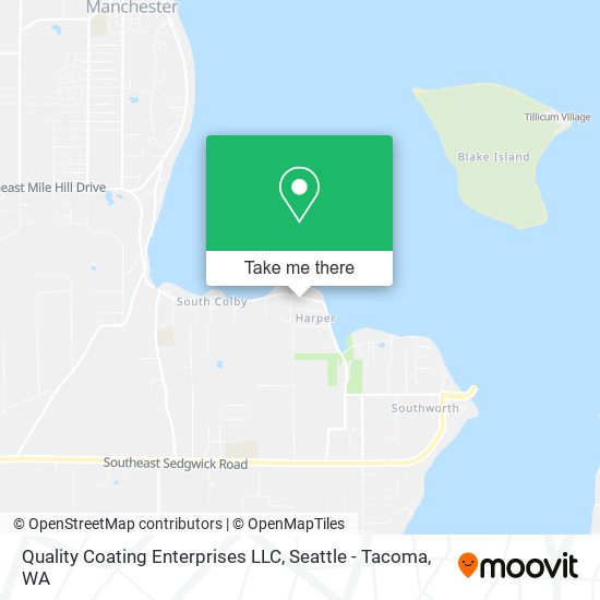 Mapa de Quality Coating Enterprises LLC