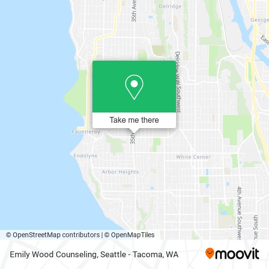 Emily Wood Counseling map