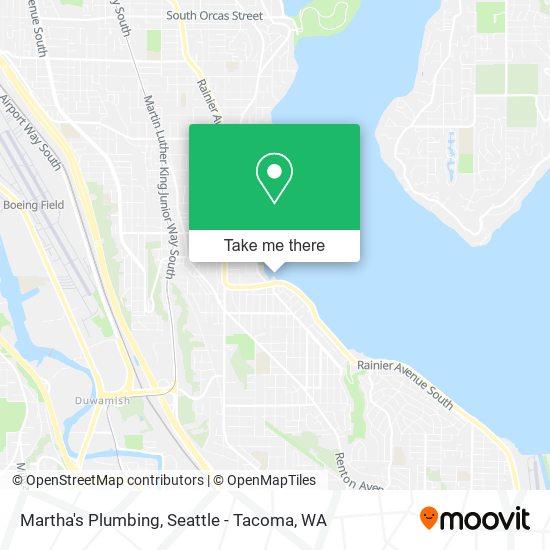 Martha's Plumbing map