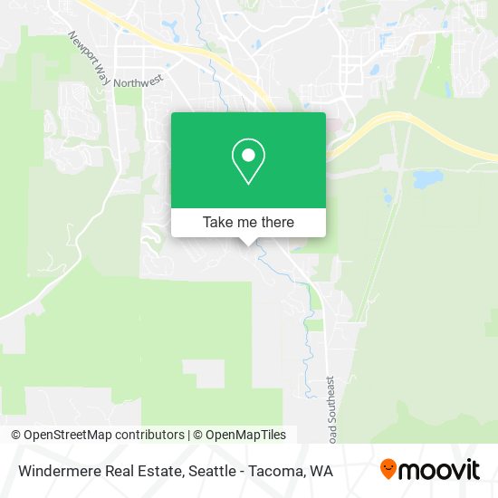 Windermere Real Estate map