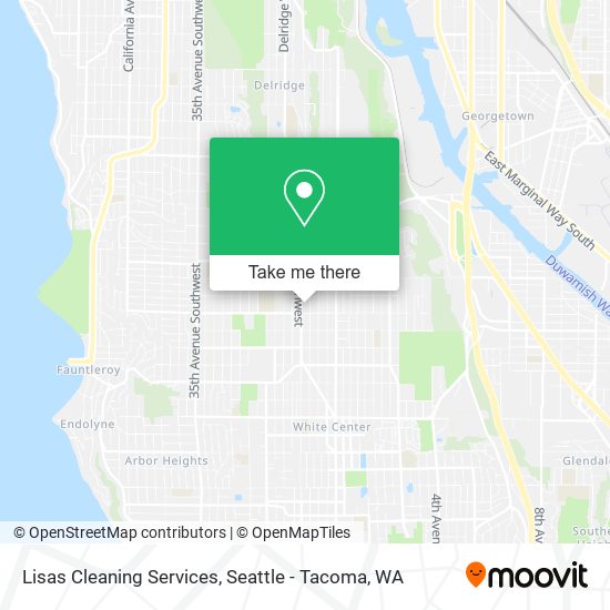 Lisas Cleaning Services map