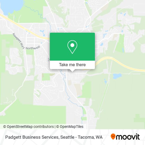 Padgett Business Services map