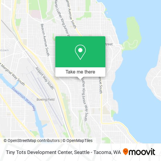 Mapa de Tiny Tots Development Center