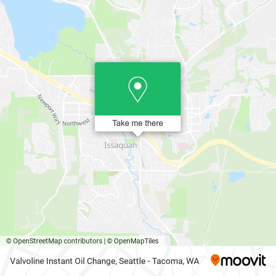 Mapa de Valvoline Instant Oil Change