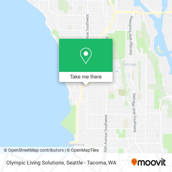 Olympic Living Solutions map