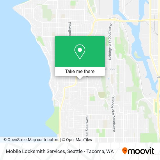 Mapa de Mobile Locksmith Services