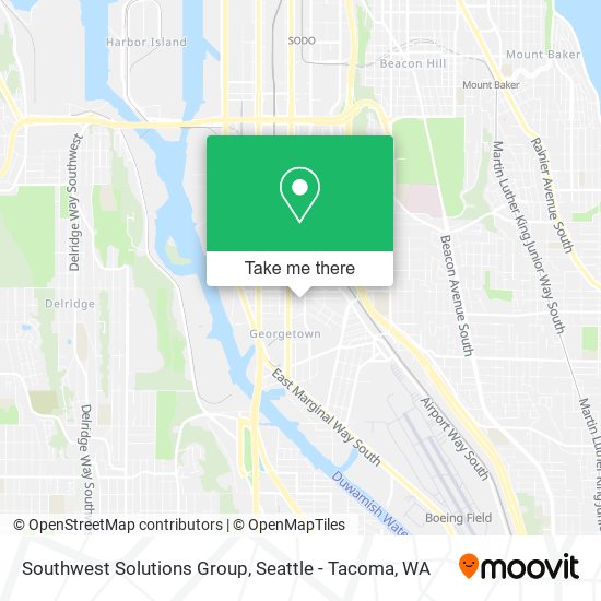 Southwest Solutions Group map