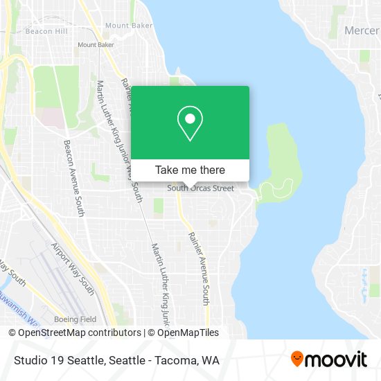 Studio 19 Seattle map