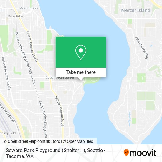 Seward Park Playground (Shelter 1) map