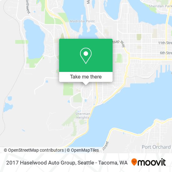 2017 Haselwood Auto Group map