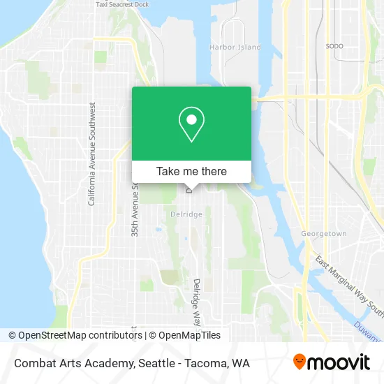 Combat Arts Academy map