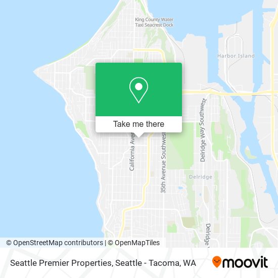 Mapa de Seattle Premier Properties