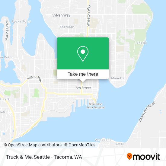 Truck & Me map