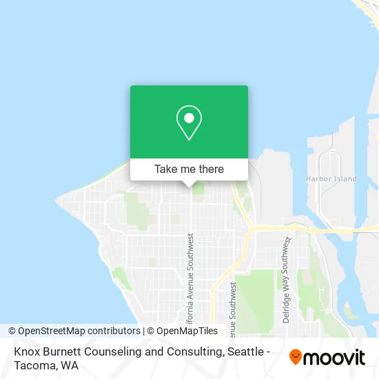 Knox Burnett Counseling and Consulting map