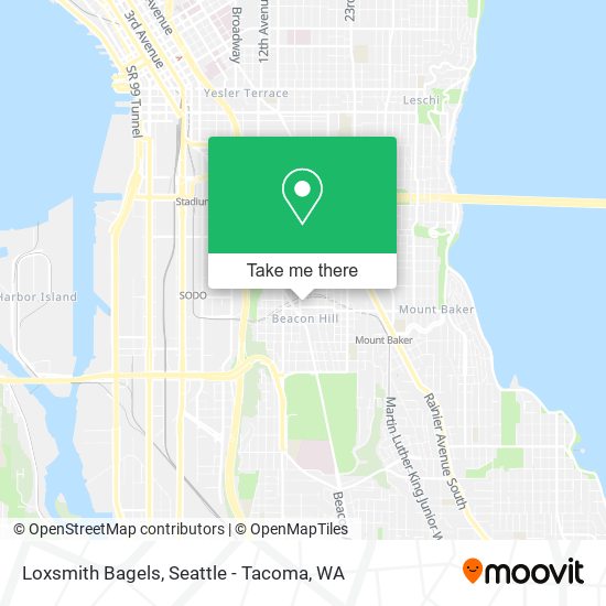 Loxsmith Bagels map