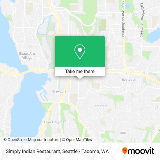 Simply Indian Restaurant map