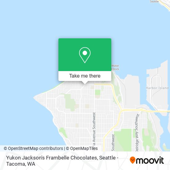 Yukon Jackson's Frambelle Chocolates map