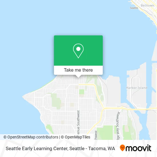 Mapa de Seattle Early Learning Center