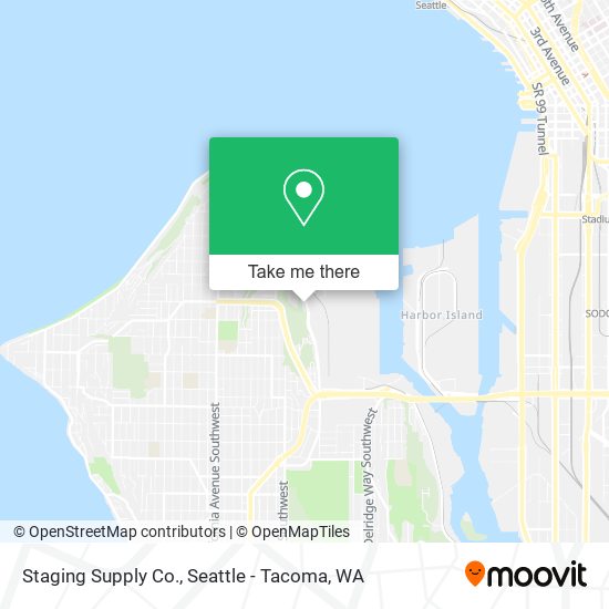 Staging Supply Co. map