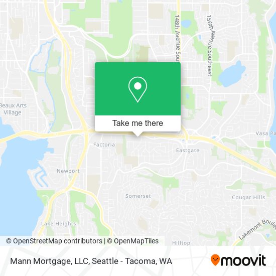 Mapa de Mann Mortgage, LLC