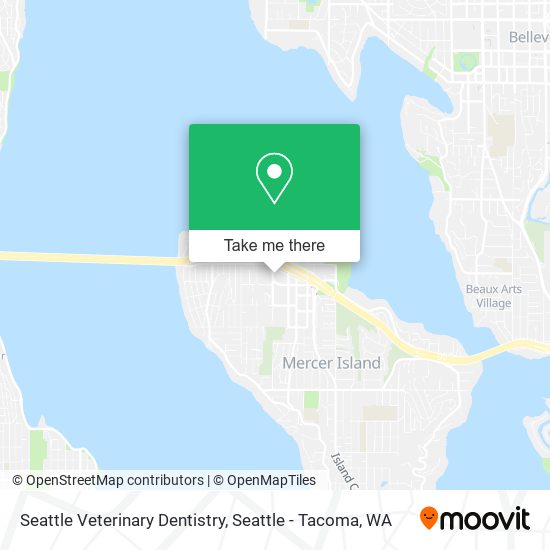 Seattle Veterinary Dentistry map