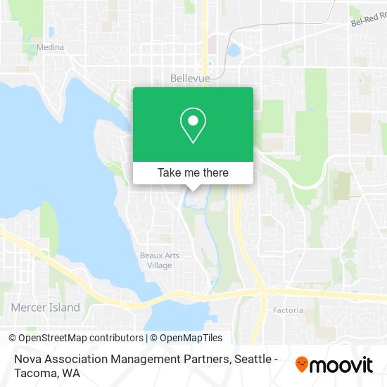 Nova Association Management Partners map