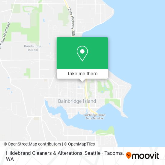 Hildebrand Cleaners & Alterations map
