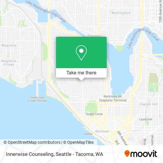 Mapa de Innerwise Counseling