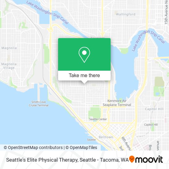 Seattle's Elite Physical Therapy map