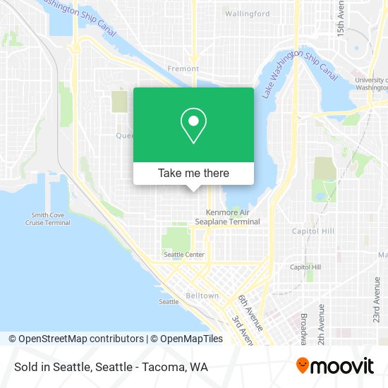 Mapa de Sold in Seattle