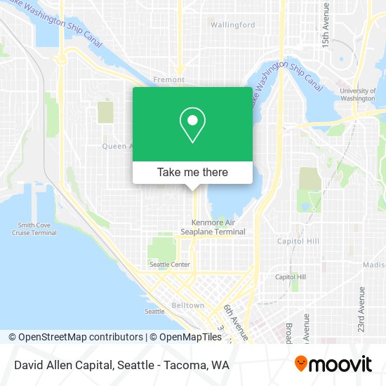 David Allen Capital map