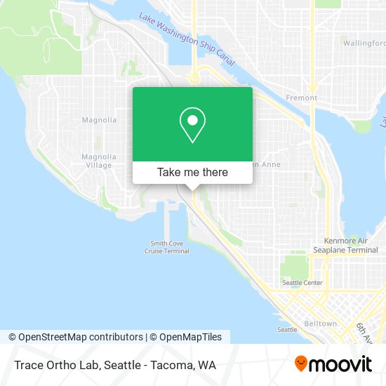 Trace Ortho Lab map