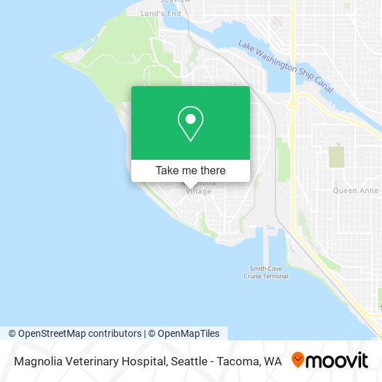 Mapa de Magnolia Veterinary Hospital