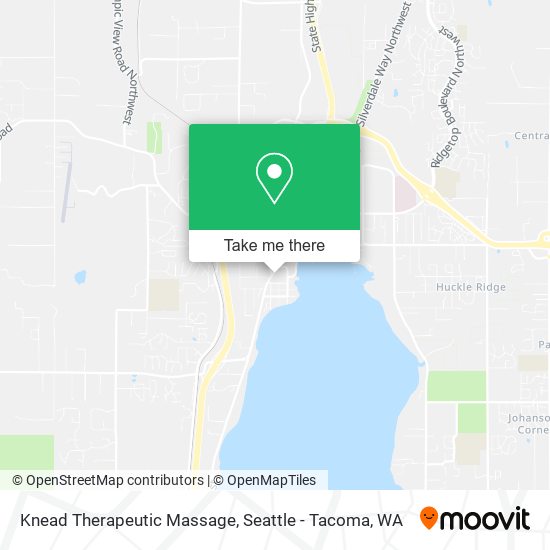 Knead Therapeutic Massage map