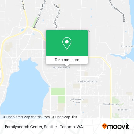 Familysearch Center map